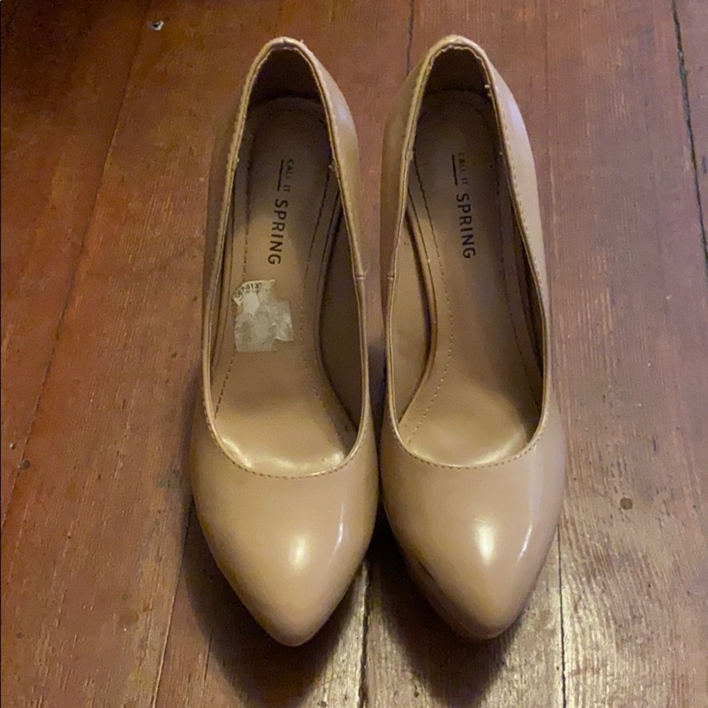 Nude heels